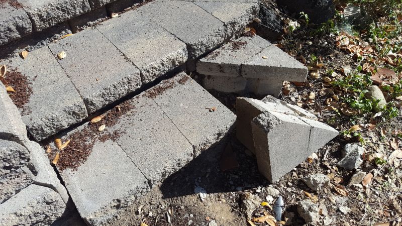 Paver Porch Repair